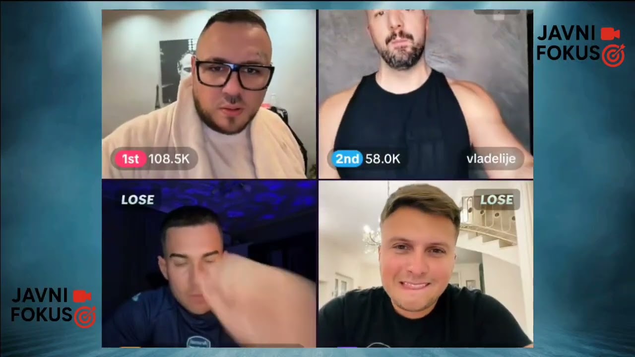 Otkrili izazove: Filip Car Vladimir Tomovic Stefan Karic Mateja Matijevic! UZIVO