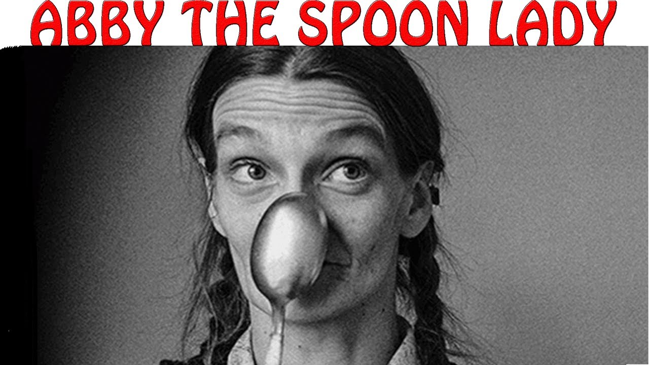 Spoon Lady Plays Two Spoons Like it's a Drum Set - Abbey The Spoon Lady Plays Crazy Music!!
