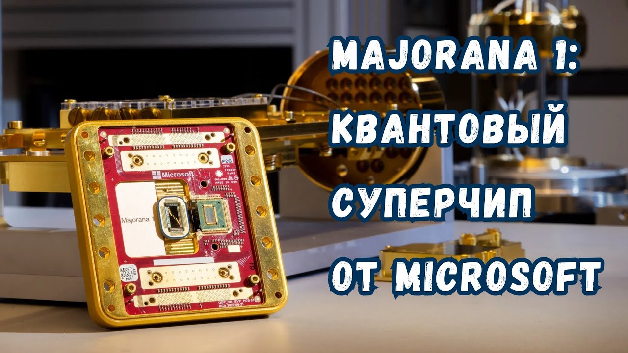Квантовый чип Majorana-1 от Microsoft: что это такое и как он работает?