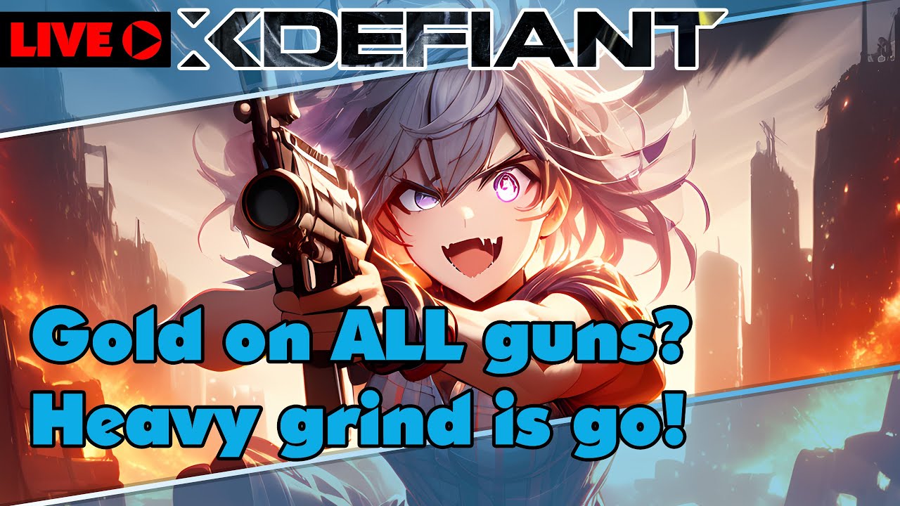All GOLD guns?  The grind continues before season 1 XDefiant!