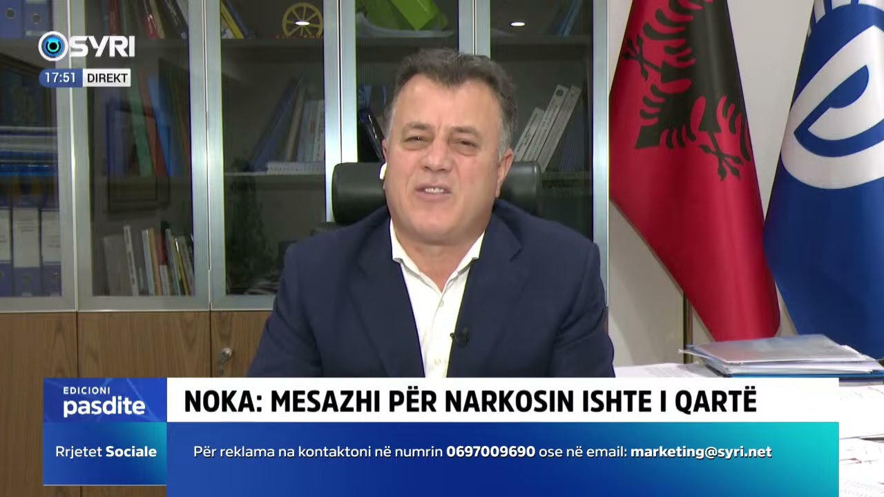 Noka: Dje u tronditën themelet e narko-shtetit, prandaj narko-diktatori reagon ashtu