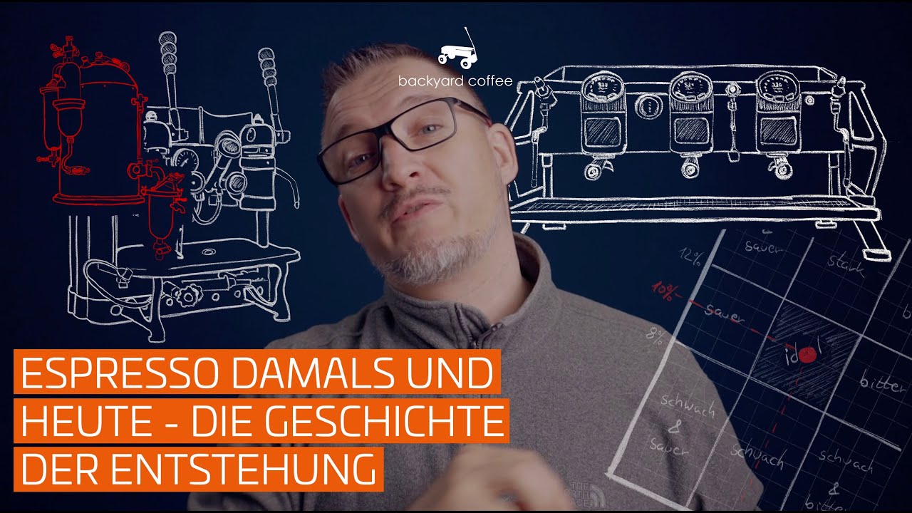 Espresso damals und heute | Die Geschichte der Entstehung