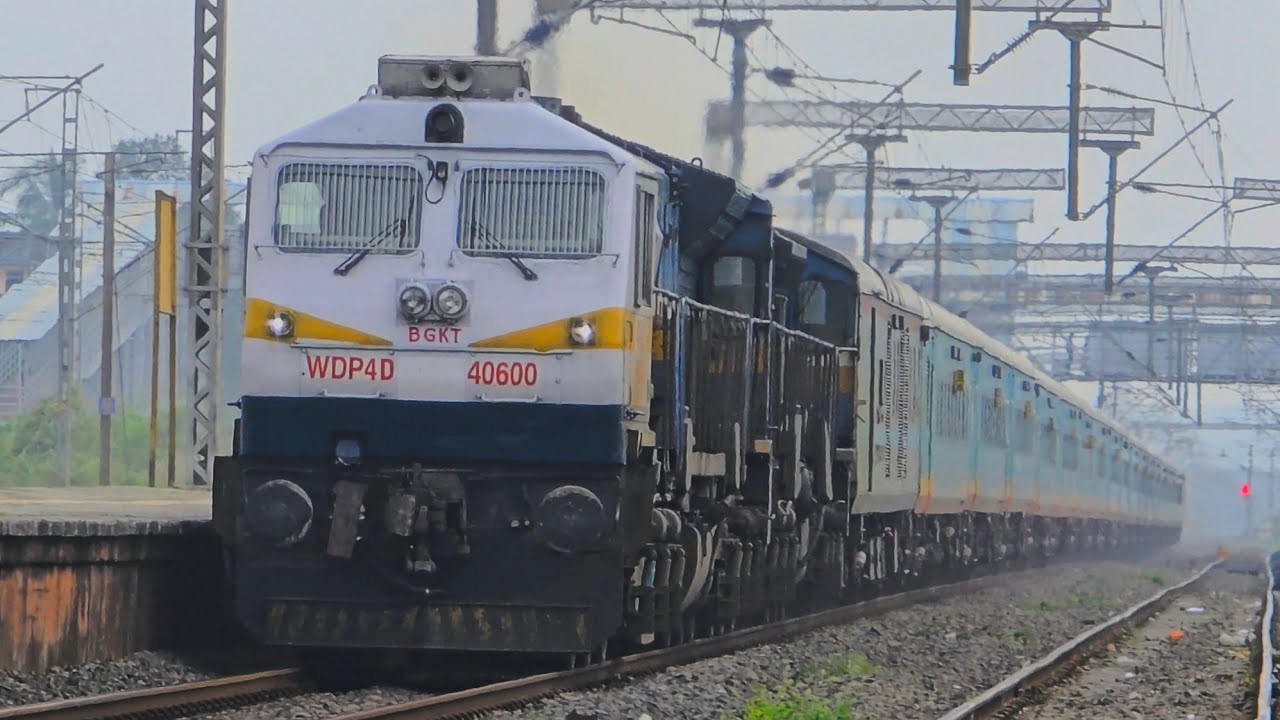 [PART-95]High-Speed Action Of Electric And Twins Deisel Locomotive At 135 MPH !!!