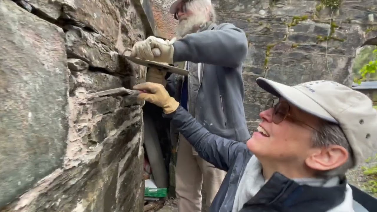 Asking the AIP Jammers what they enjoyed about Volunteering at Dunans Castle