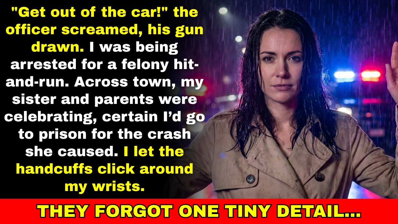I Was Handcuffed at Gunpoint for a Felony Hit-and-Run—My Sister Used My ID to Hide Her Crime and...