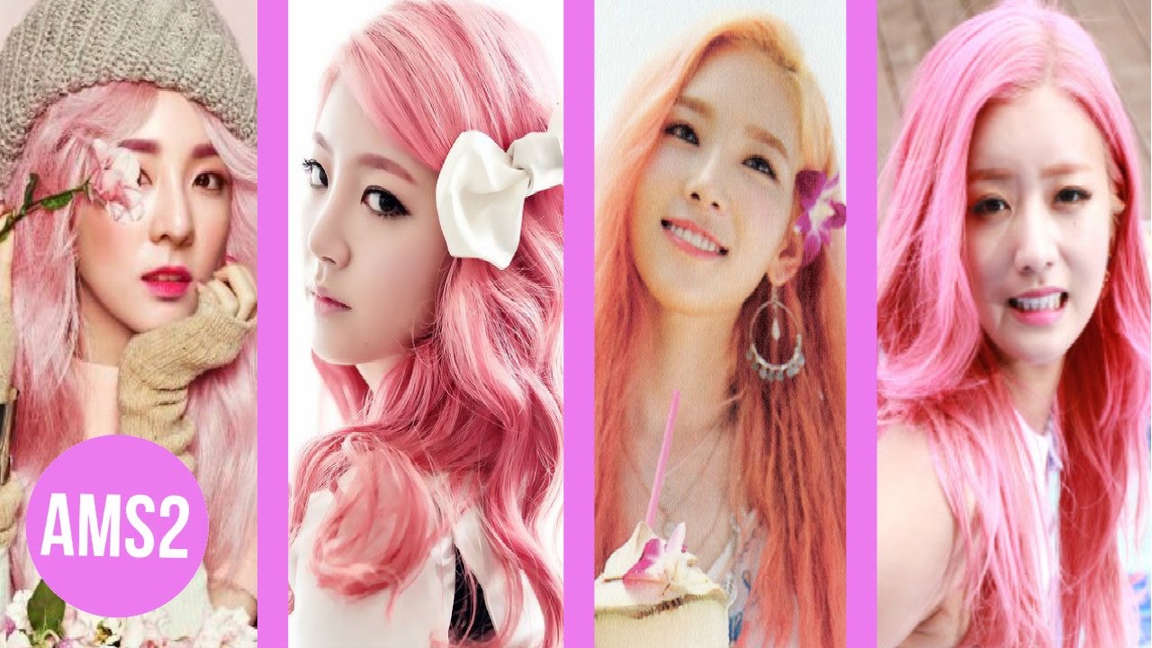 The Best Pink Hair In K-pop Girl Groups 2016
