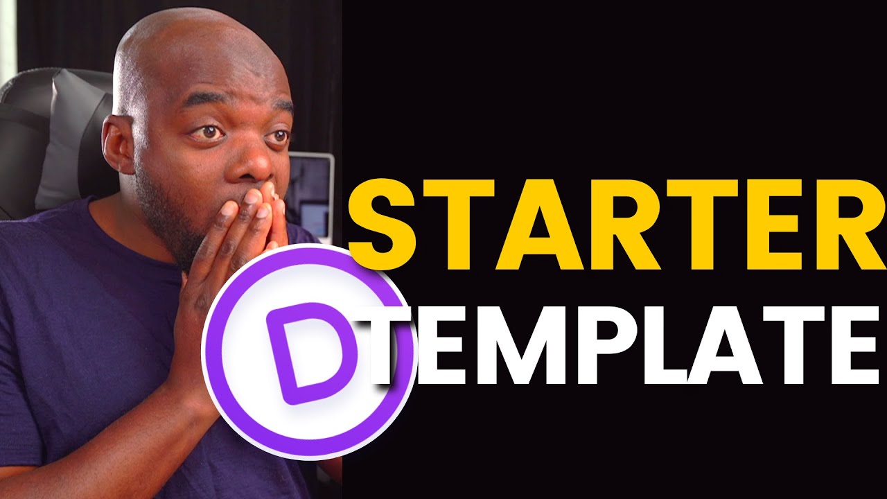 Divi Template - How to use the Divi Starter Template