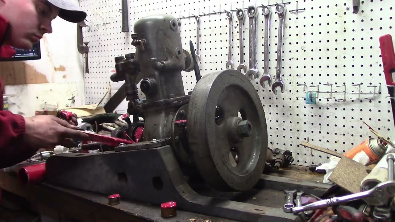 RARE Antique American Engine Co. Marine Engine Revival!