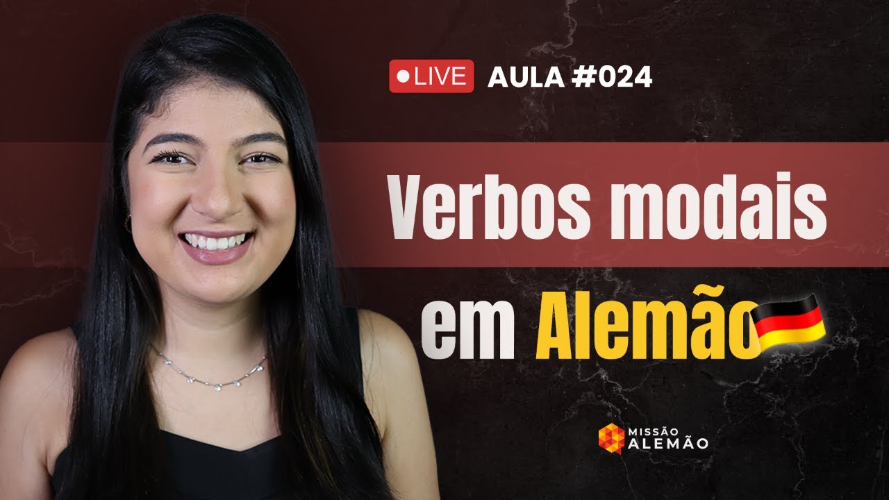 VERBOS MODAIS EM ALEMÃO - Aulão de Alemão #024