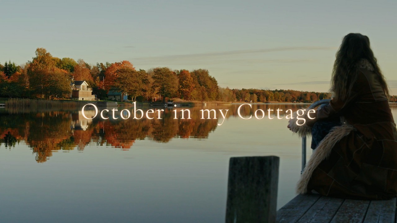 🍂 Autumn Days in My 200 Year Old Swedish Cottage