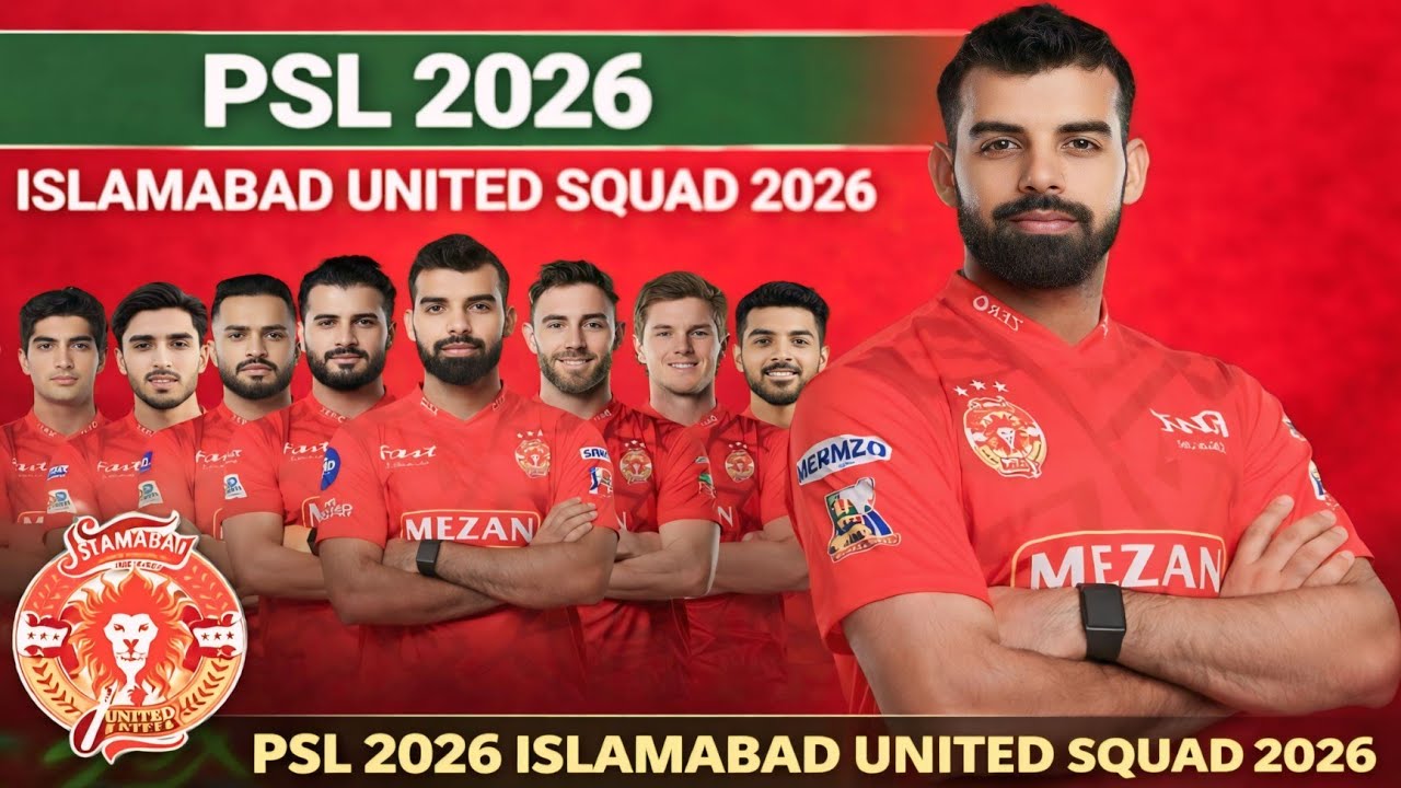 PSL 2026 ISLAMABAD UNITED FULL SQUAD | COMPLETE TEAM LINEUP & STAR PLAYERS | TAYYAB SOPRTZ 