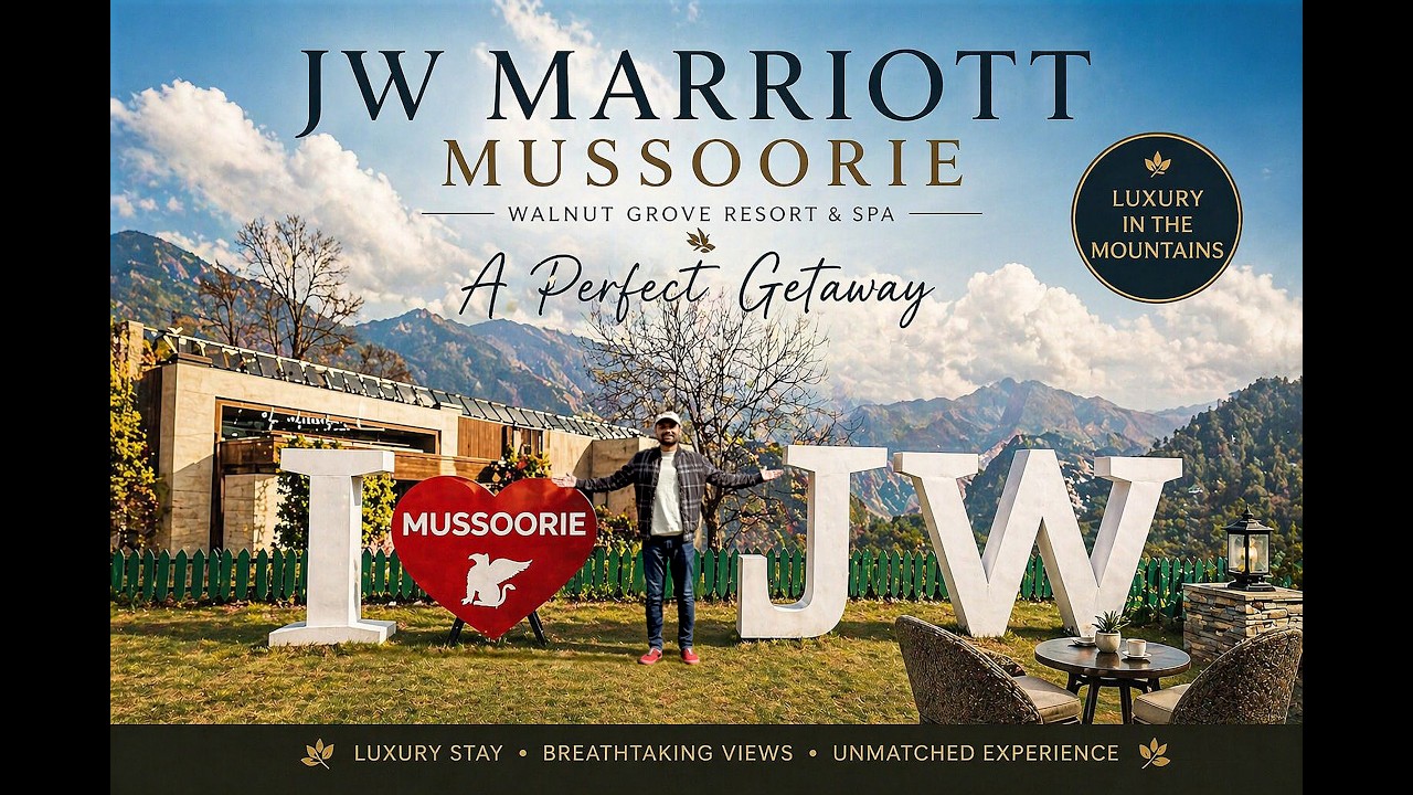 JW Marriott Mussoorie Walnut Grove Resort & Spa | Полный обзор | Развлечения для детей | Все объя...