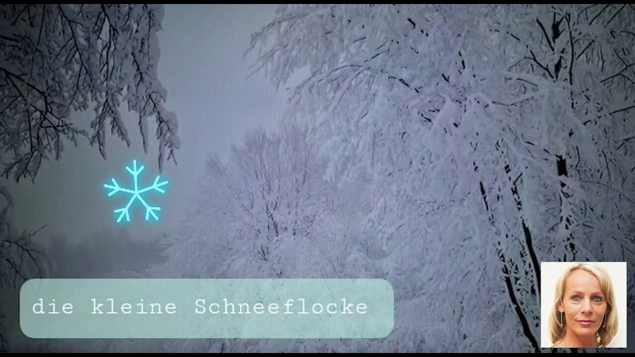 Die Schneeflocke - Eine Geschichte zum Entspannen