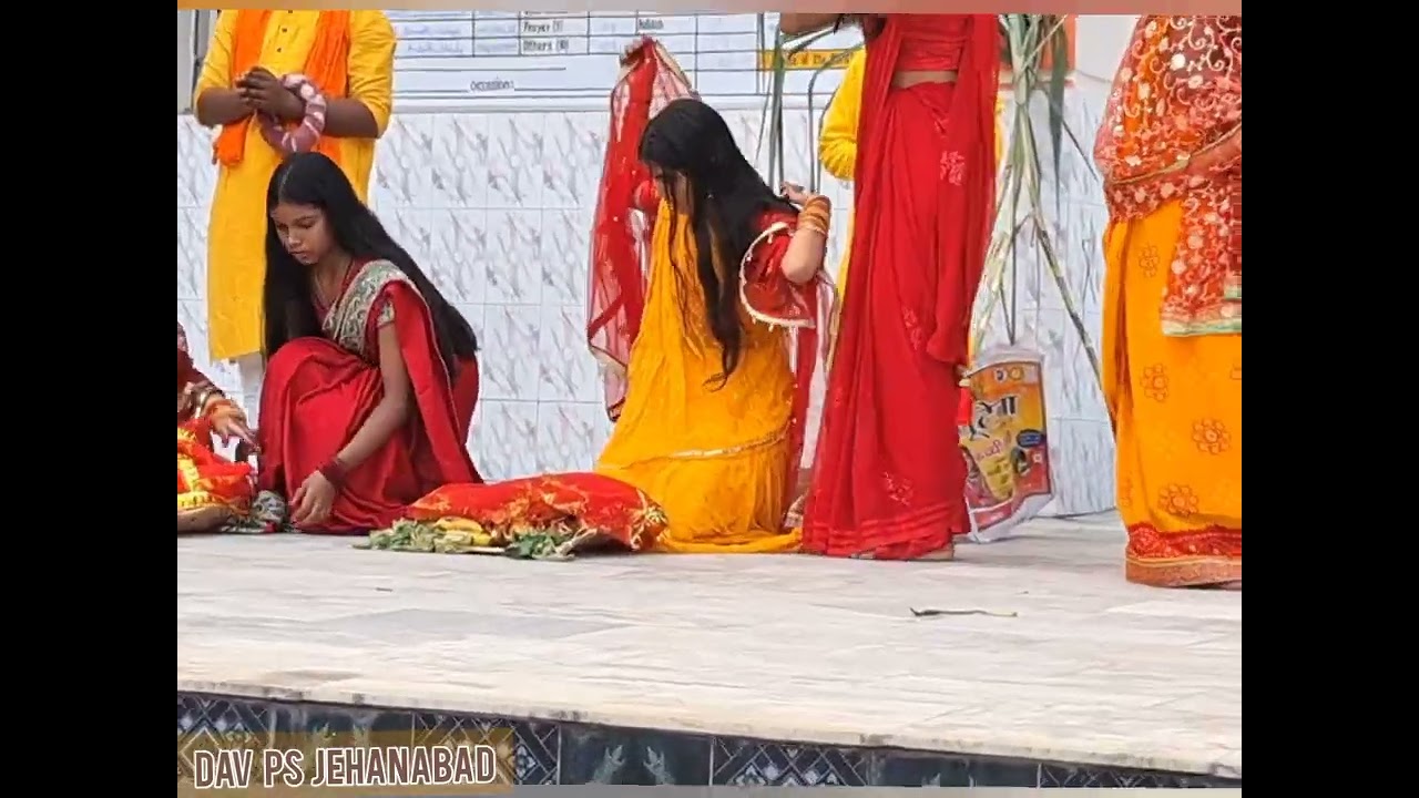 DAV Public School Jehanabad Celebrates Chhath Puja! 🌞