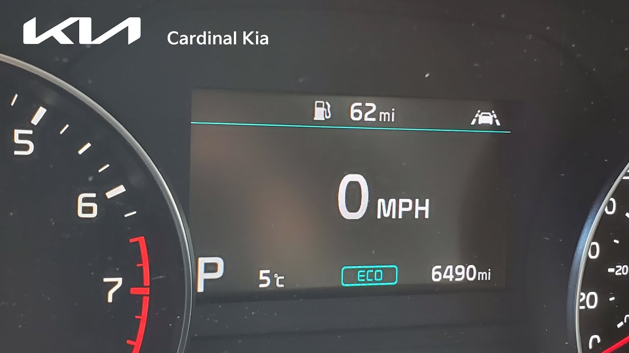 CK - 2022 Kia Sportage - How To Change Your Speed Unit!