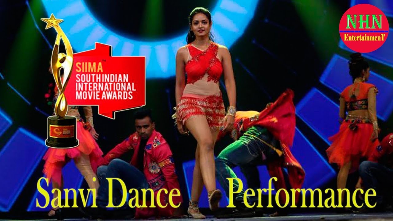 sanvi dance performance || SIIMA 2018 TELUGU