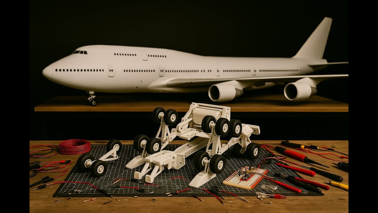 RC BOEING 747 RETRACTS - BATTLING LAST MINUTE FAILURES BEFORE RELEASE! 😭