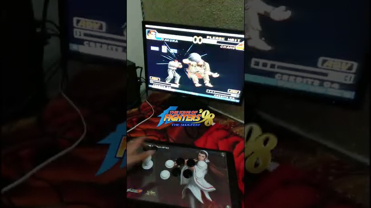 KOF TAKUMA 8 Hits One Hand #kof98 #kofxv #kof98combos