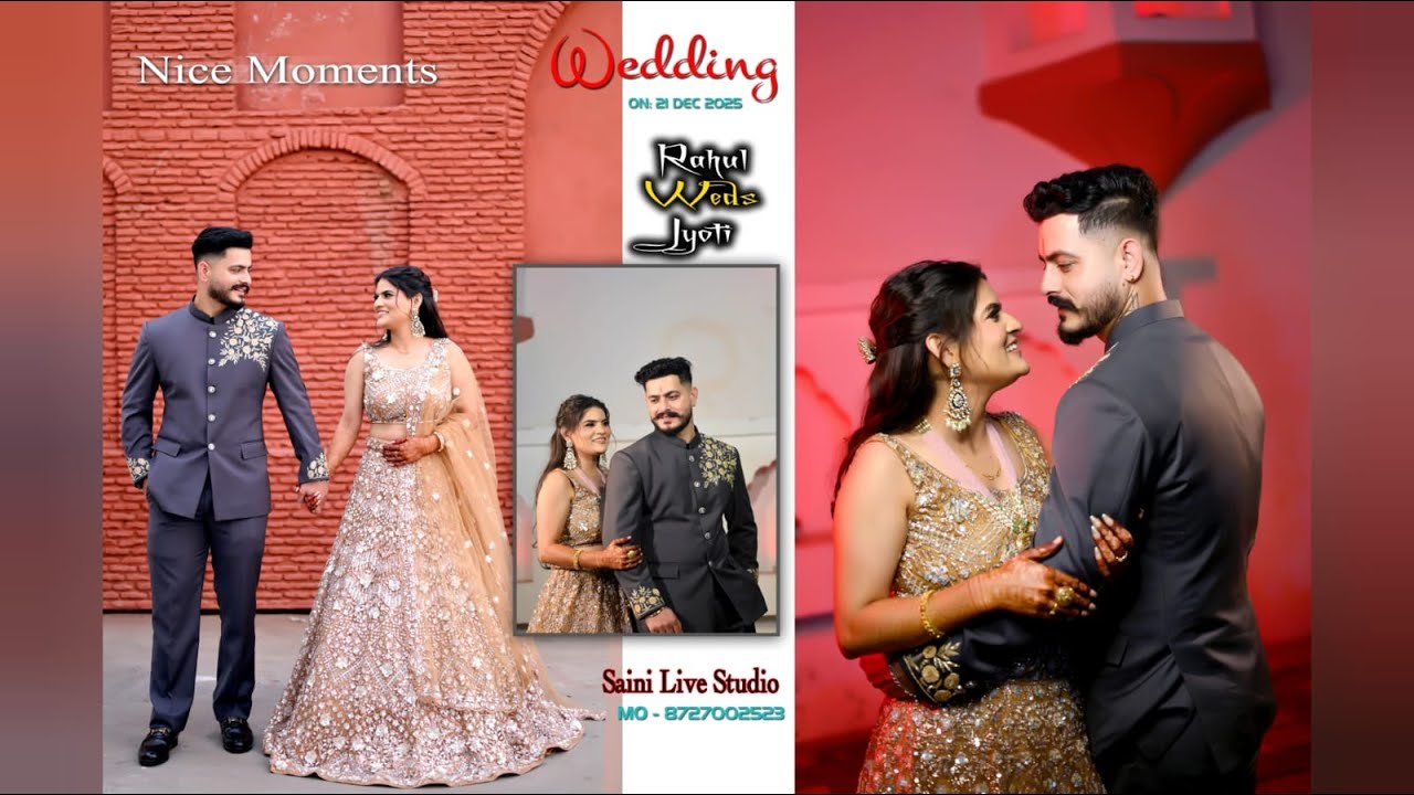 Wedding Ceremony of Rahul & Jyoti Live by Saini click Art Dodwan Mob. 87270-02523