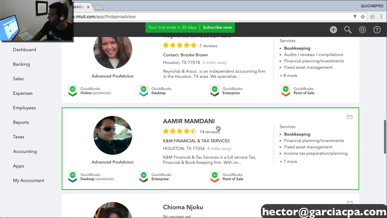 Curso Básico de como usar el QuickBooks Online (Version Estados Unidos - USA)