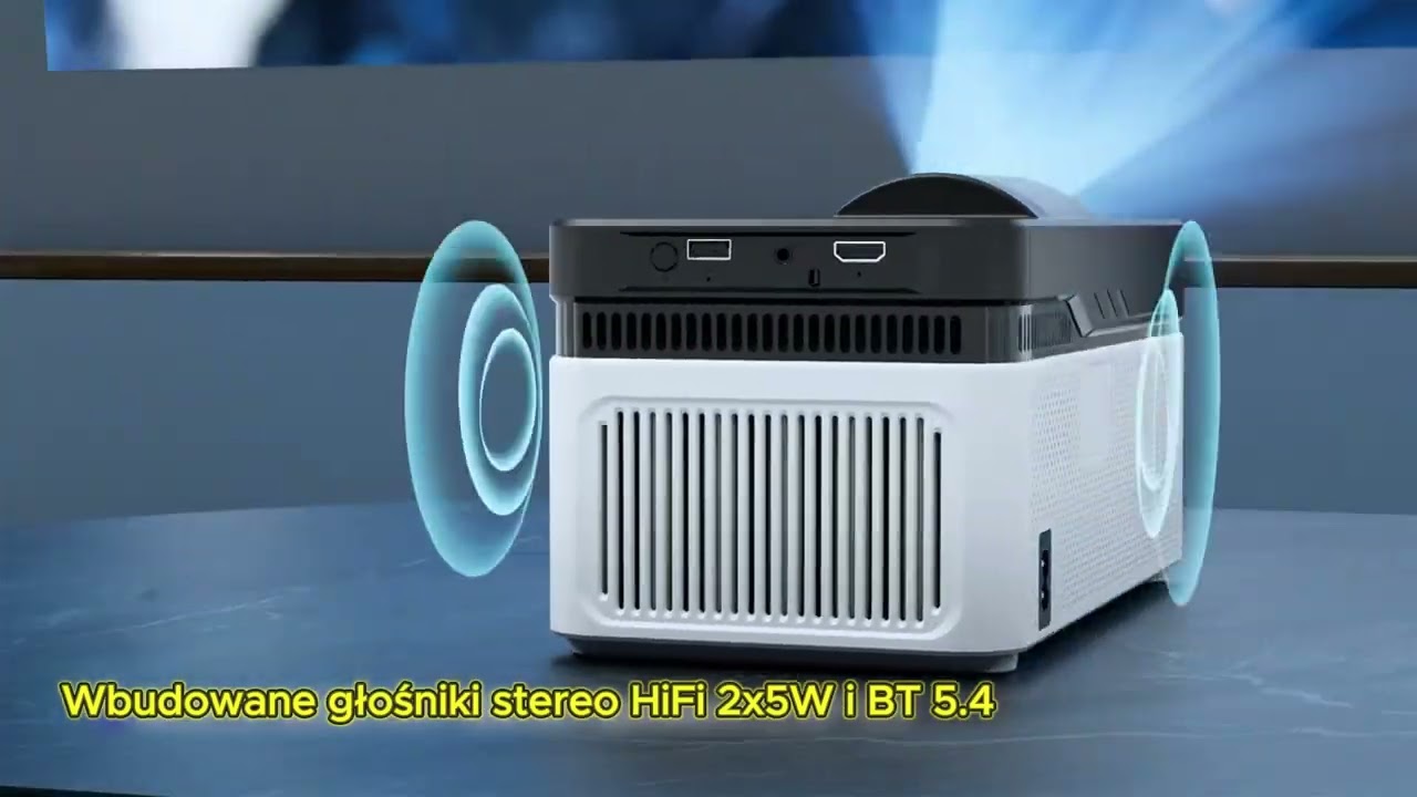 Zamień Mały Telewizor na Ekran 150 cali! Magcubic HY450 PRO w Akcji