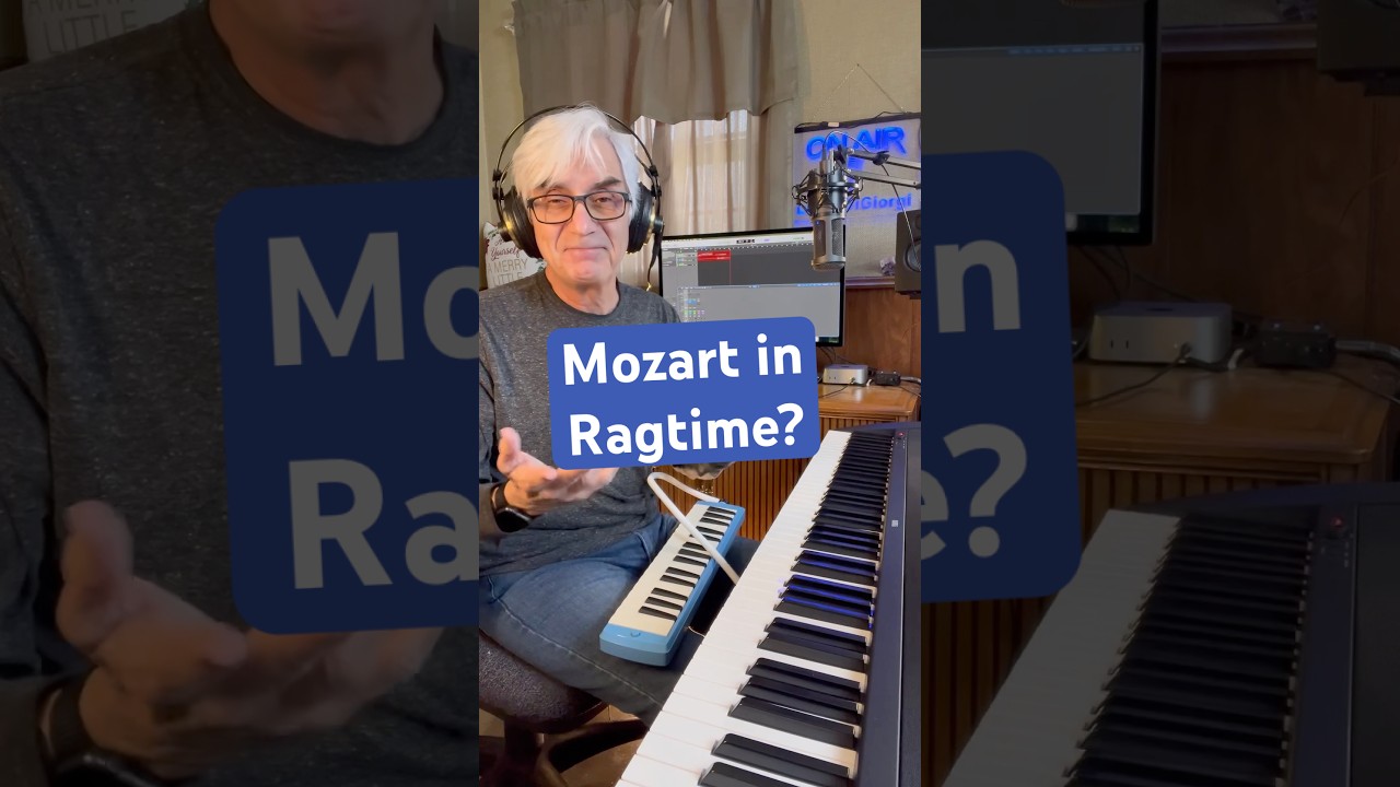 Mozart piano mashup.