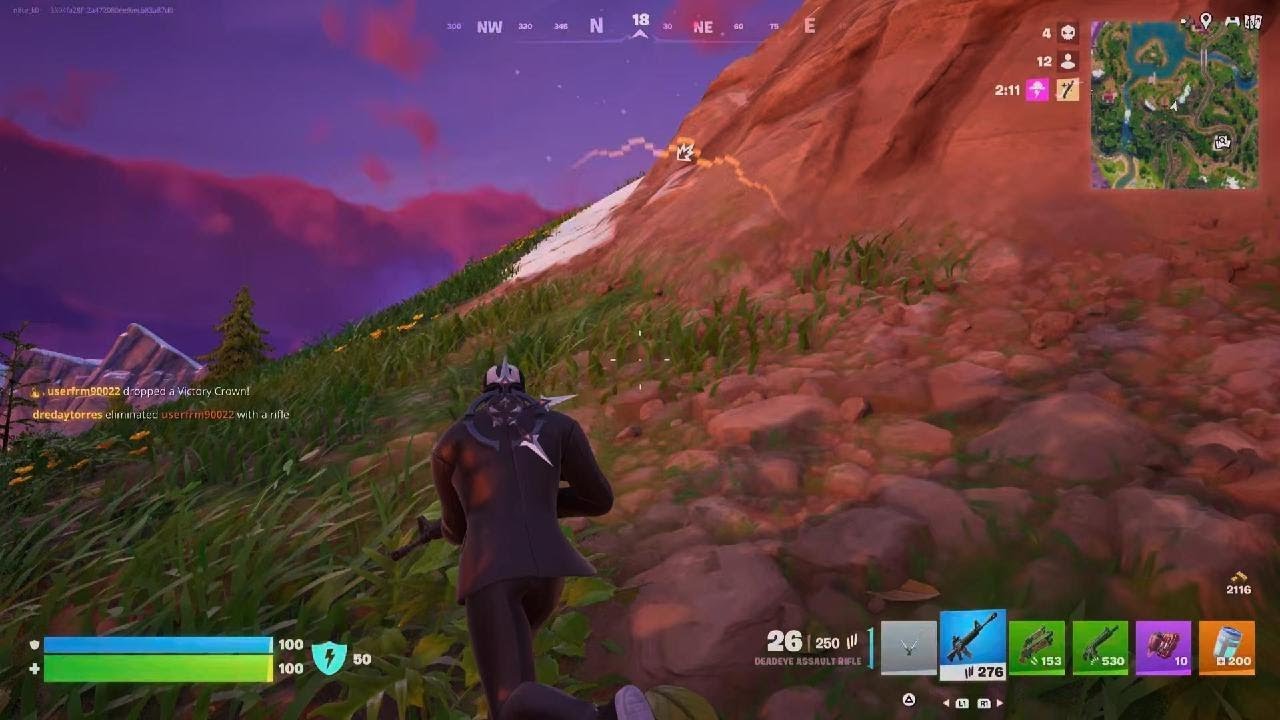 Fortnite victory 128