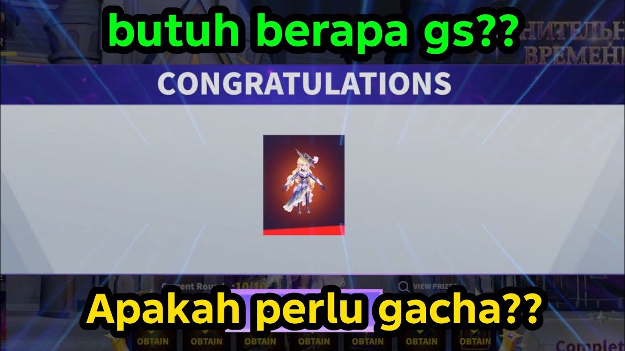 BUTUH BERAPA GOLDEN STAR !!! GACHA PEJAGA WAKTU APAKAH WORT IT SUPER SUS INDONESIA