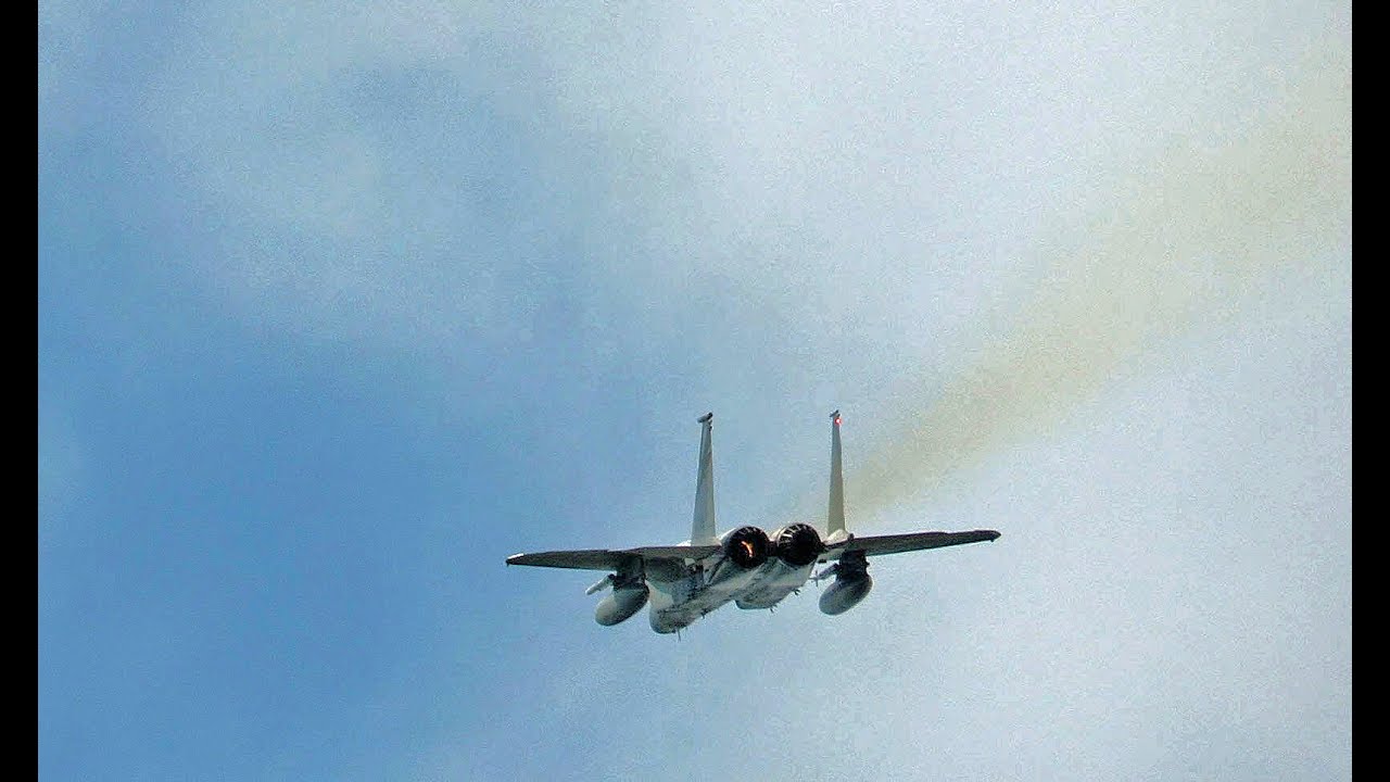 MASS TAKE-OFF, Part 2; F15, F16, Typhoon, Mirage 2000, FRISIAN FLAG 2016