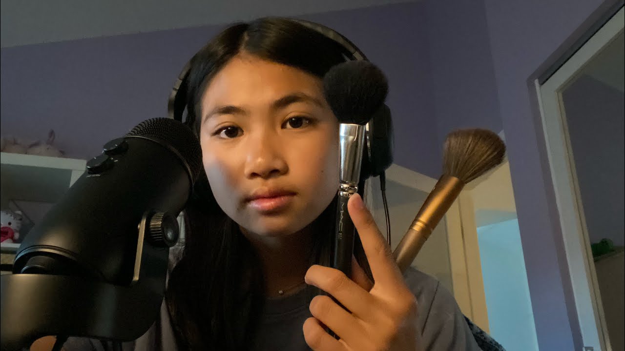 ASMR 4:00 minute lo-fi brushing video