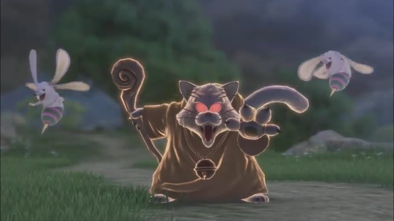 【ドラクエ7】極限低レベル+最小撃破数+特典アイテム禁止+木の実禁止　『ねこまどう強』戦