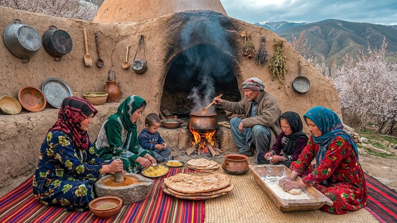We Found a Family That COOKS With ZERO Modern Tools in Afghanistan's Mountains