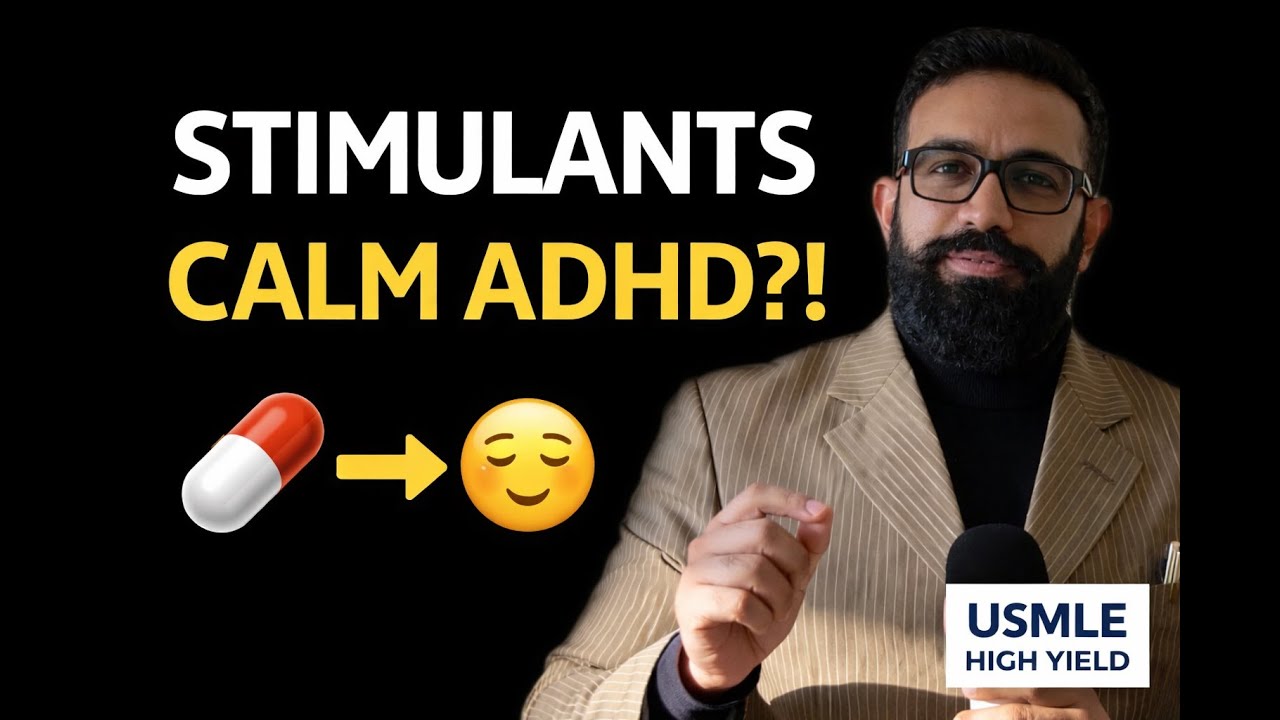 ADHD From Neurobiology to Treatment (USMLE High Yield) | Episode 2 USMLE Psychiatry