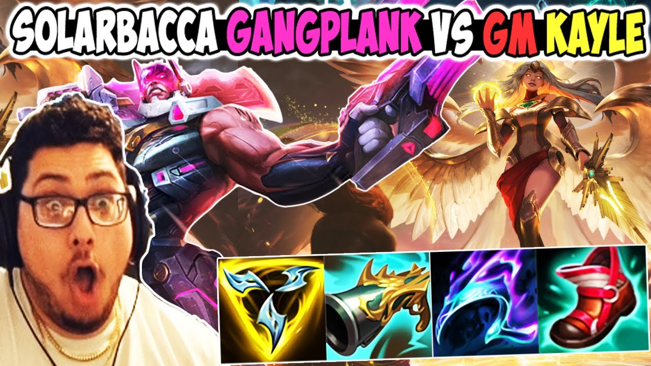 SOLARBACCA Gangplank Vs Kayle Top - EUW Grandmasster - Patch 25.22