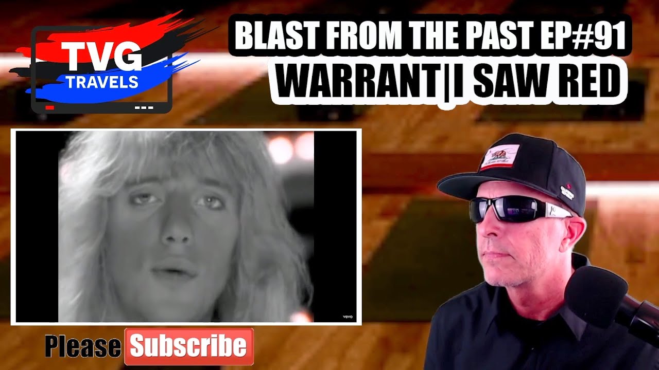 WARRANT|JANI LANE|I SAW RED|#10 BILLBOARD HOT 100|1990|REACTION|TVG TRAVELS|