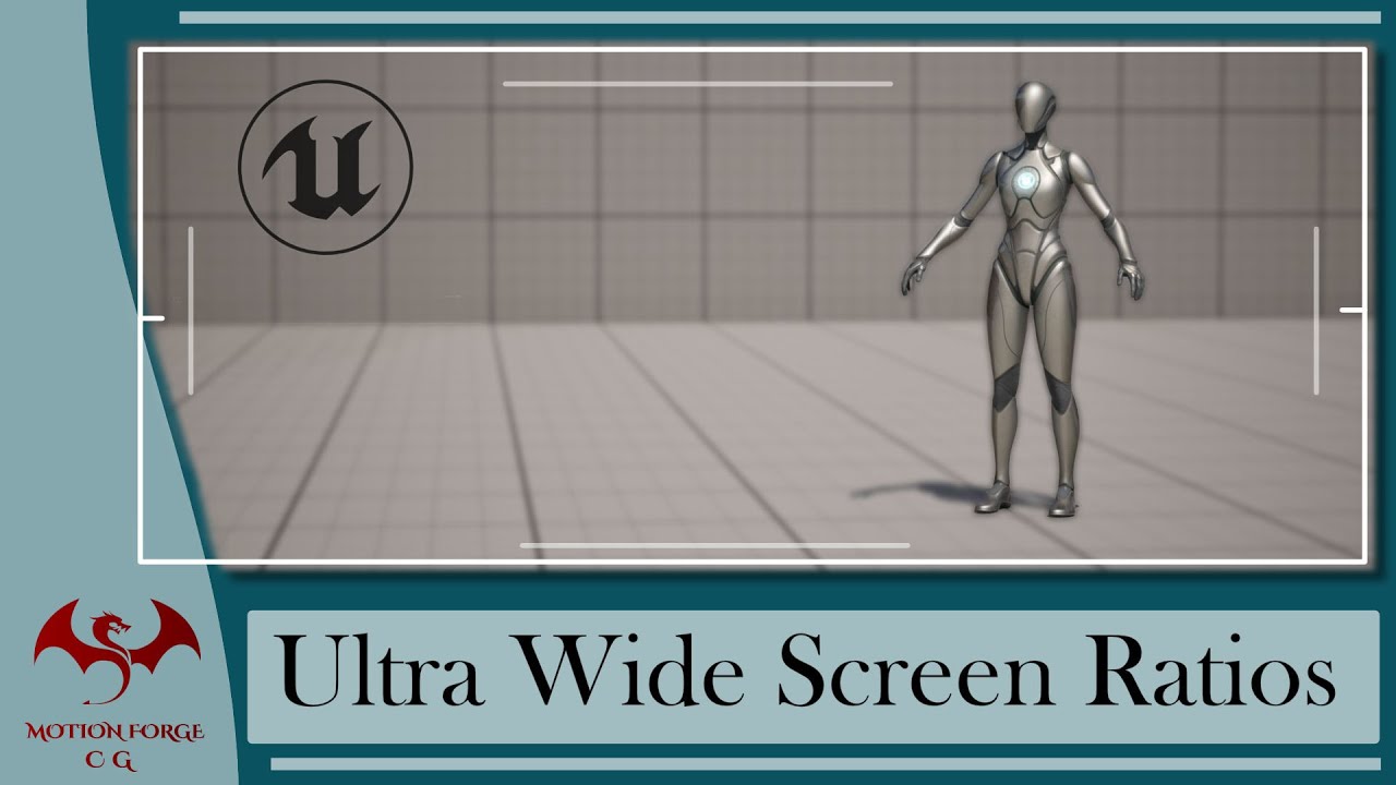Unreal Engine - Set Up Ultra Wide Screen Ratio For Cine Camera