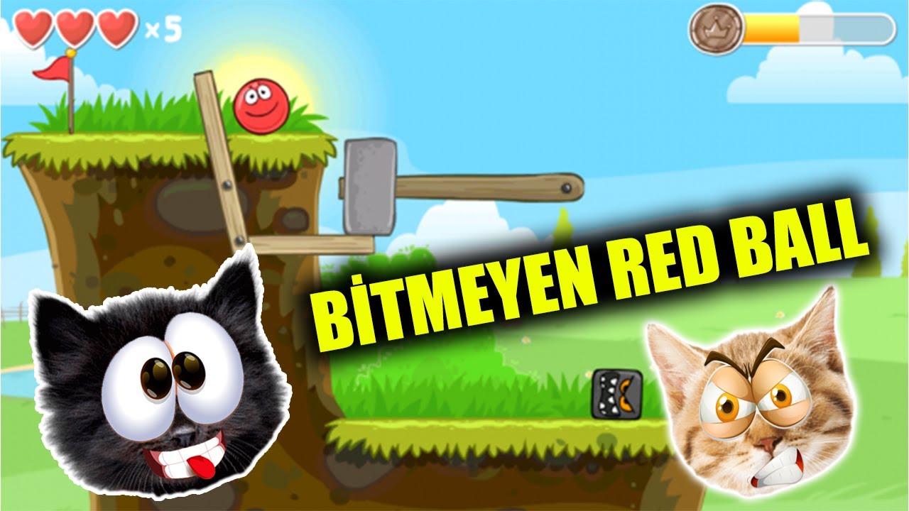 BİTMEYEN RED BALL VİDEOSU 🤯🤯🤯 - Selami Abimle Red Ball 4