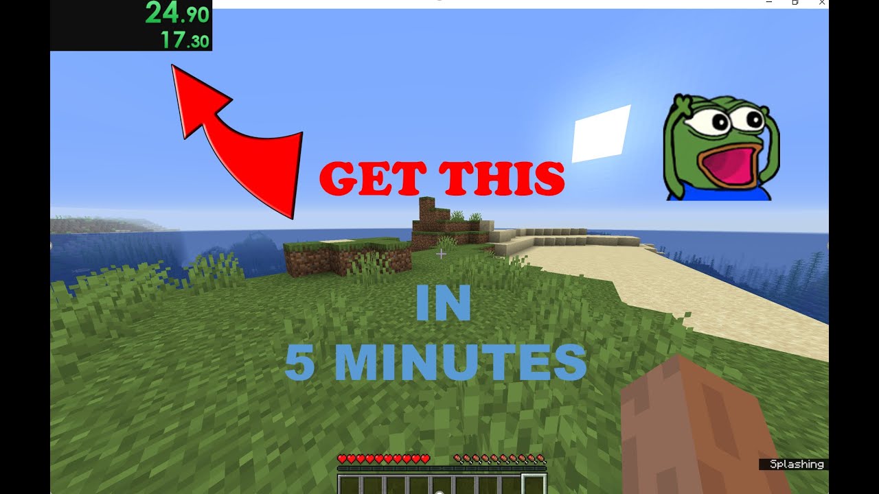 How to Set Up a Speedrun Timer Like the Pros (Minecraft Livesplit Tutorial)