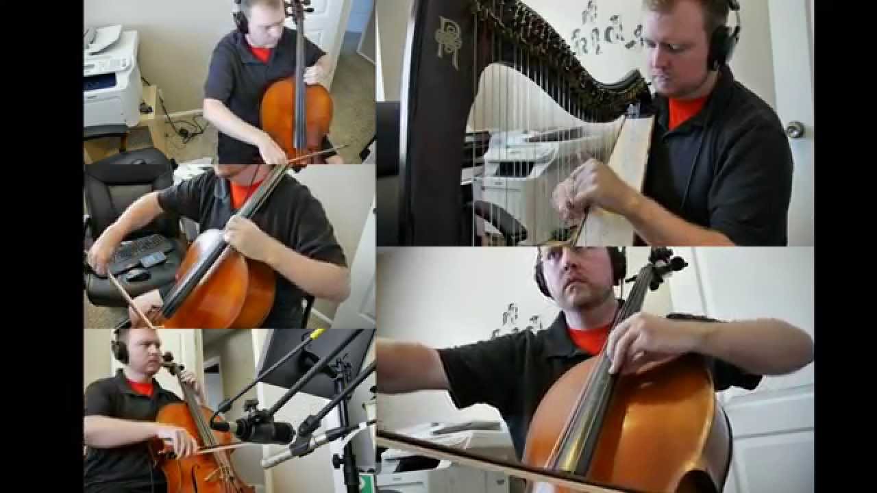 Journey of Glittering Stars - Baten Kaitos - Harp/Cello Quartet Cover (Free Sheet Music)