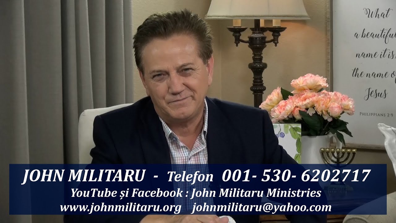 JOHN MILITARU - Cum putem să ne ținem vindecarea