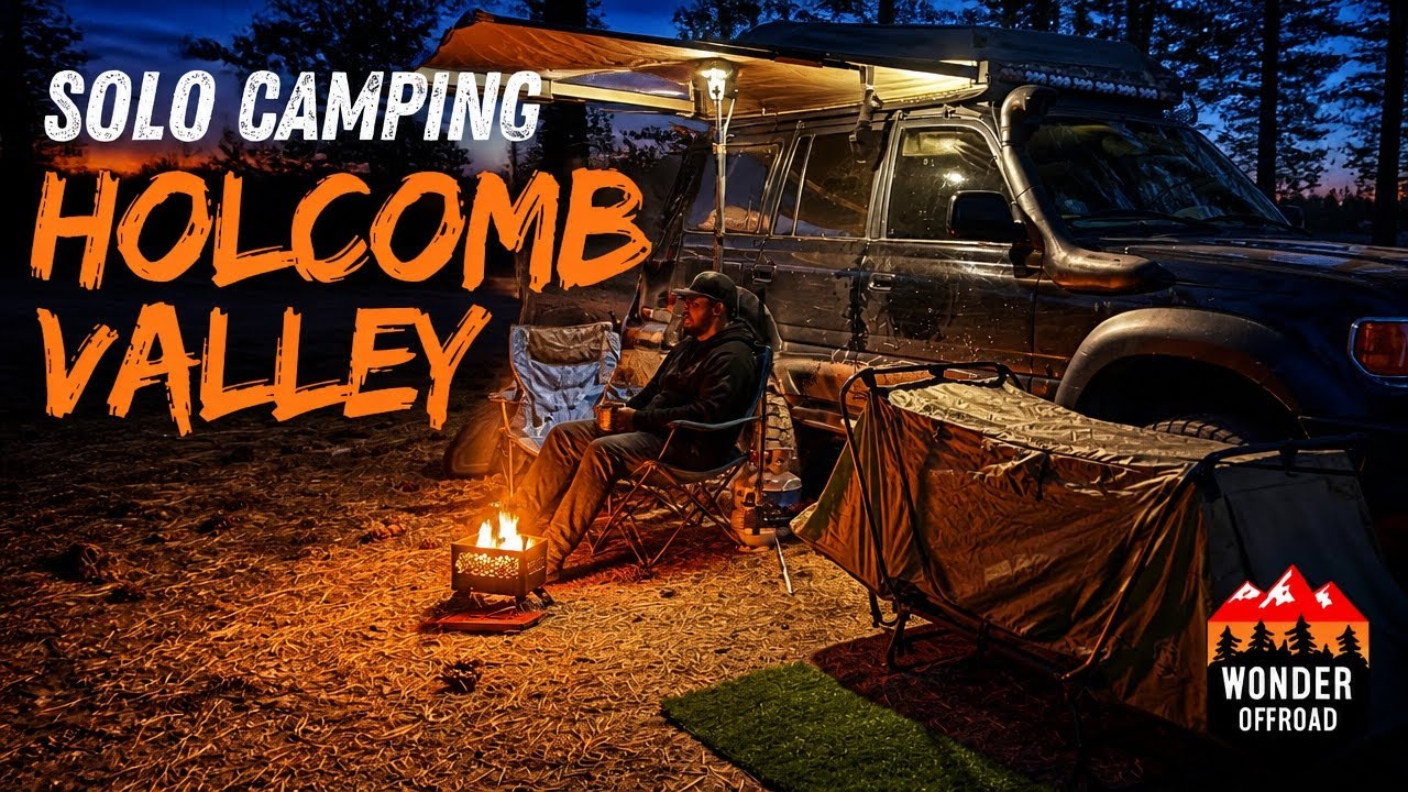 Solo Campout In Holcomb Valley