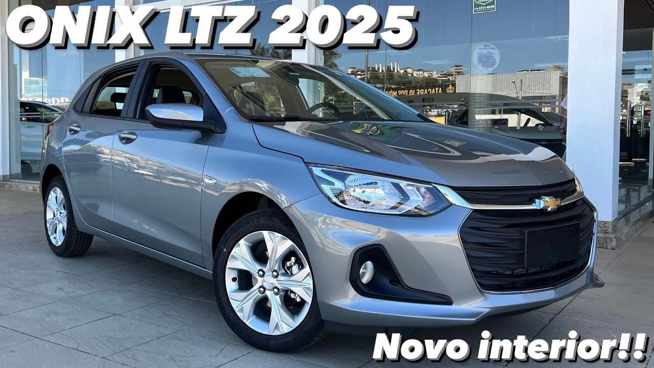 Chevrolet Onix LTZ 2025 - Agora com novo interior!! (4K)