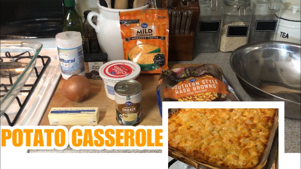 MY MAMA’S  POTATO CASSEROLE