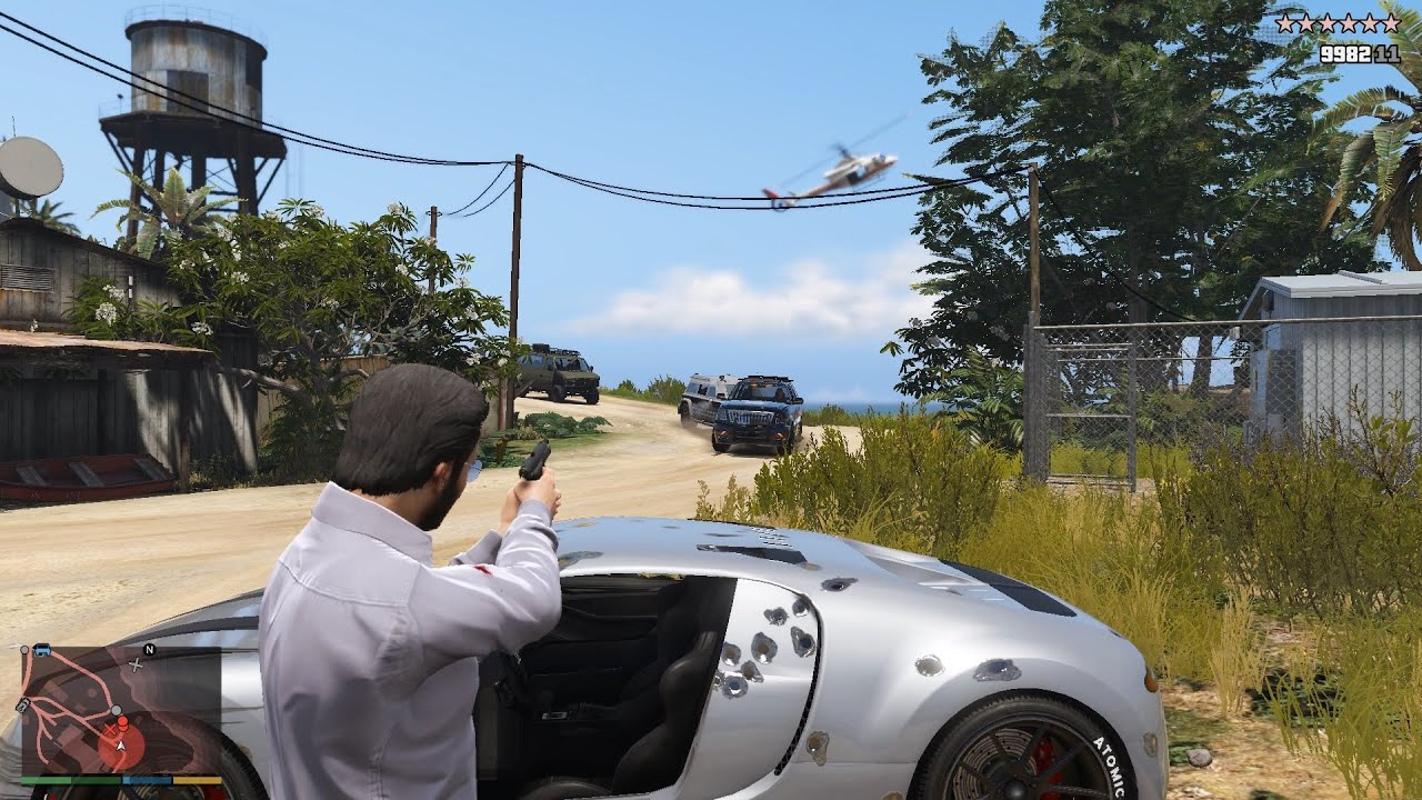 GTA V The Cayo Perico Island Shootout + 10 Star Wanted Level Escape(RDE 4.0.1)