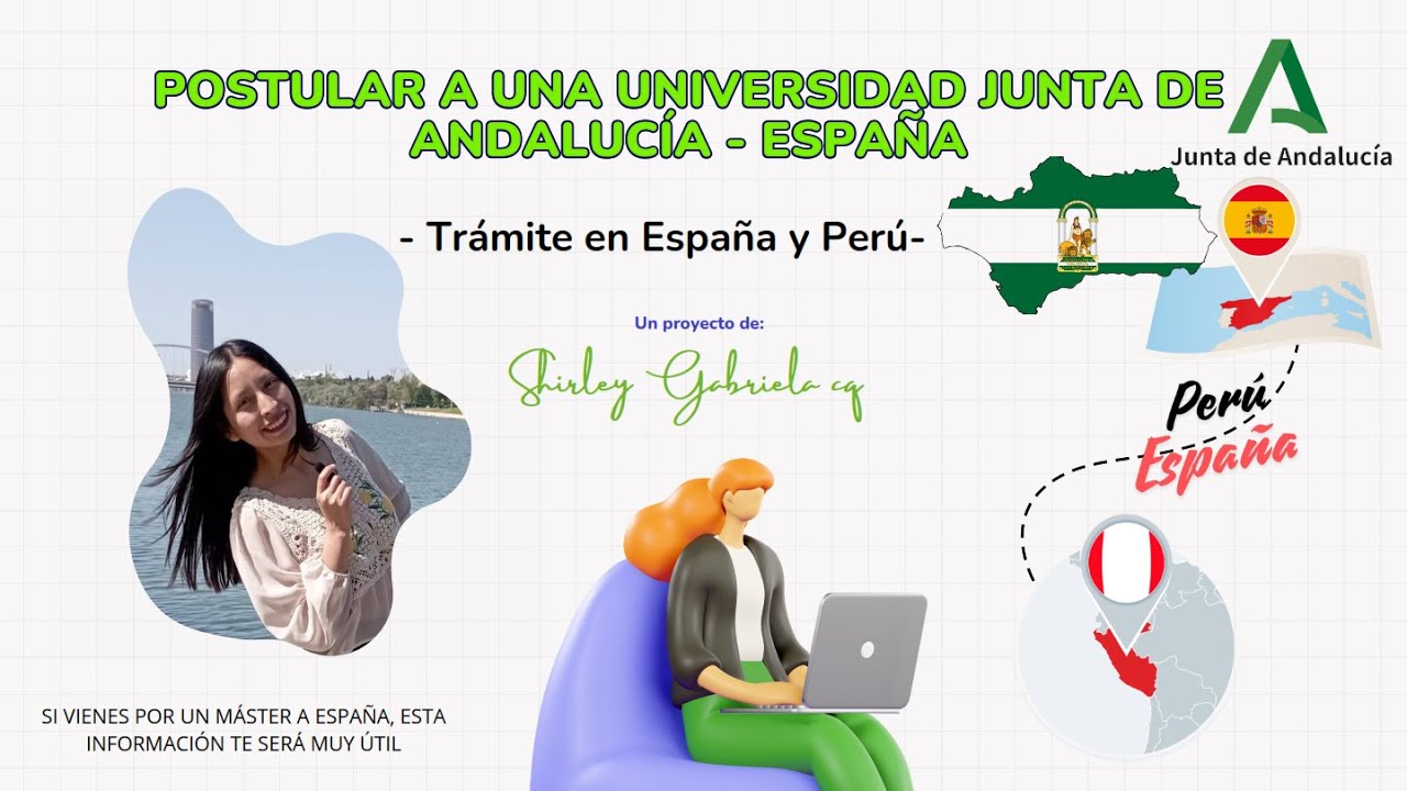 POSTULAR A UN M&Aacute;STER OFICIAL EN EL EXTRANJERO ( 🇪🇸 ESPA&Ntilde;A) JUNTA DE ANDALUC&Iacute;A - DESDE PERU 🇵🇪