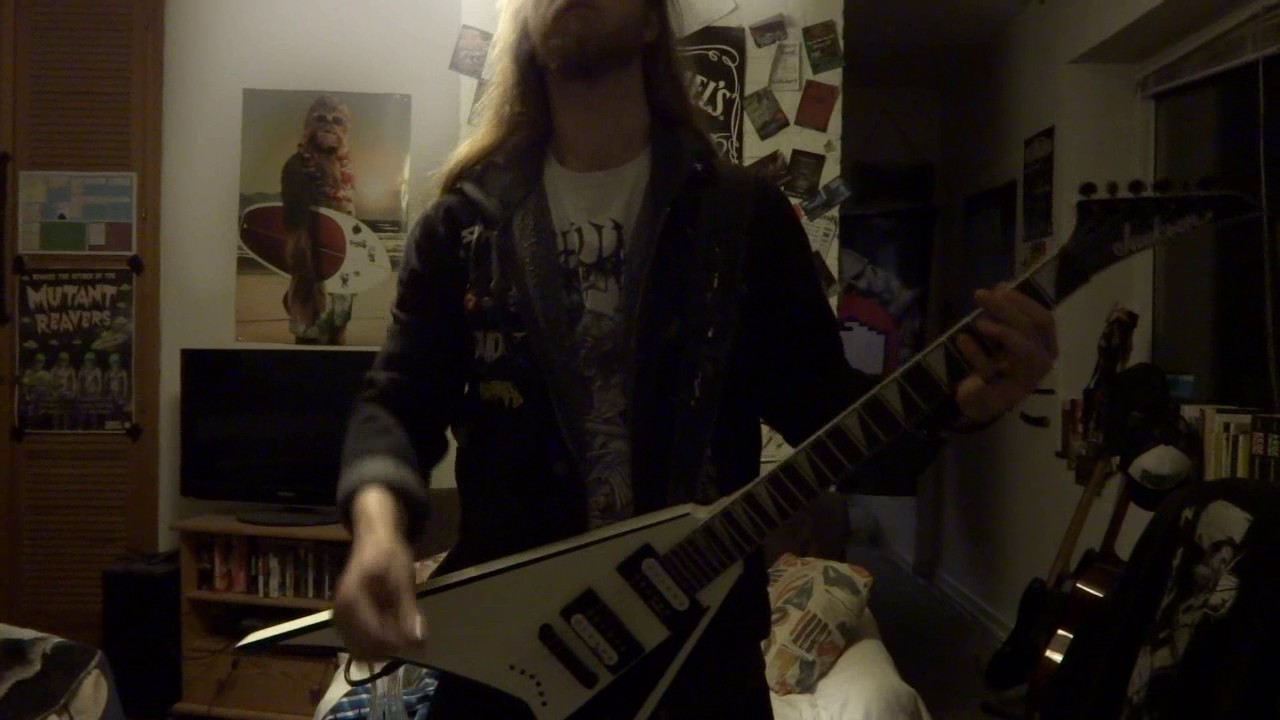 [Guitar Cover] Iron Reagan - Miserable Failure