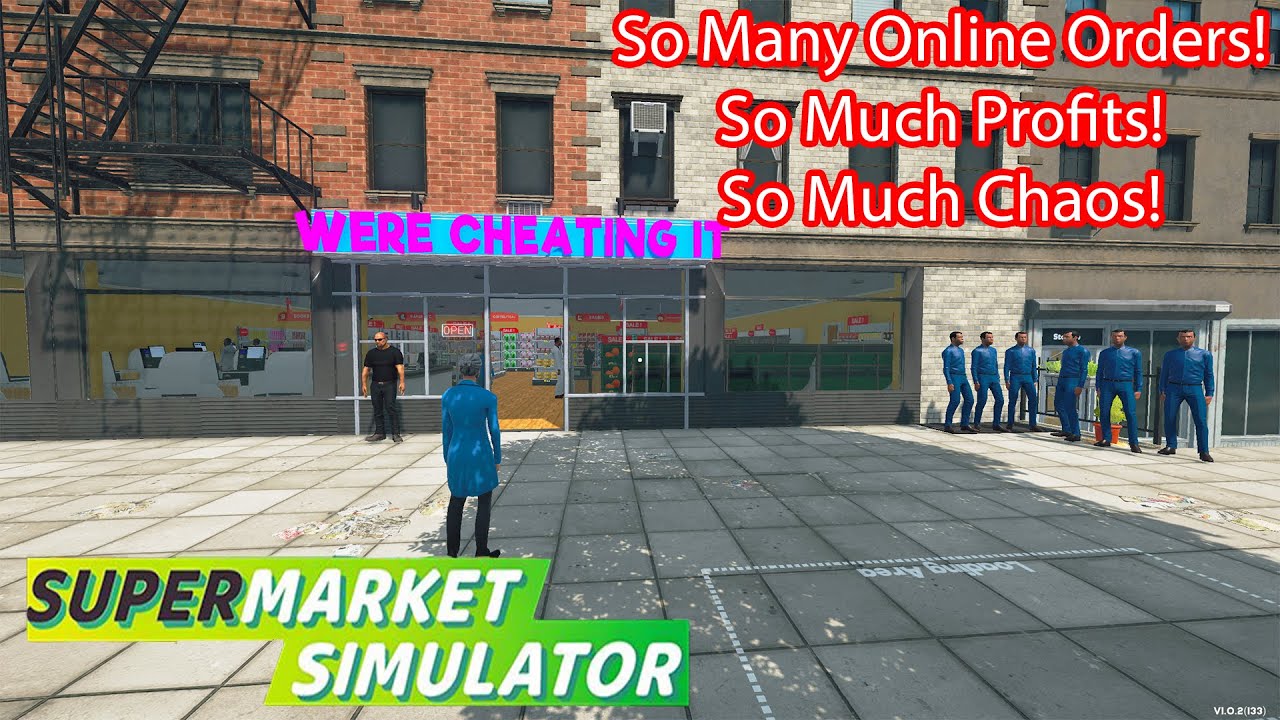 Insane Online Order Rush! Fulfilling Tons of Orders for Massive Profits 💰 | Supermarket Simulator