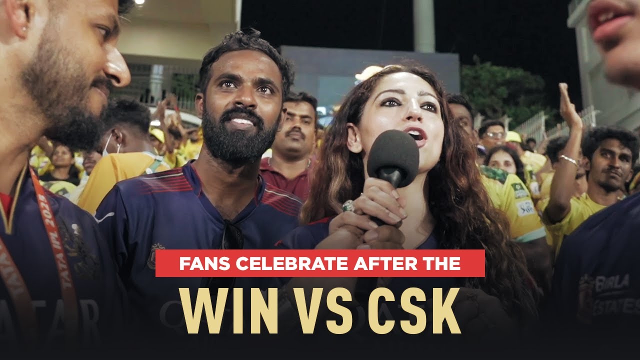 CSK vs RCB: Fan Reactions from the MA Chidambaram Stadium | IPL 2025