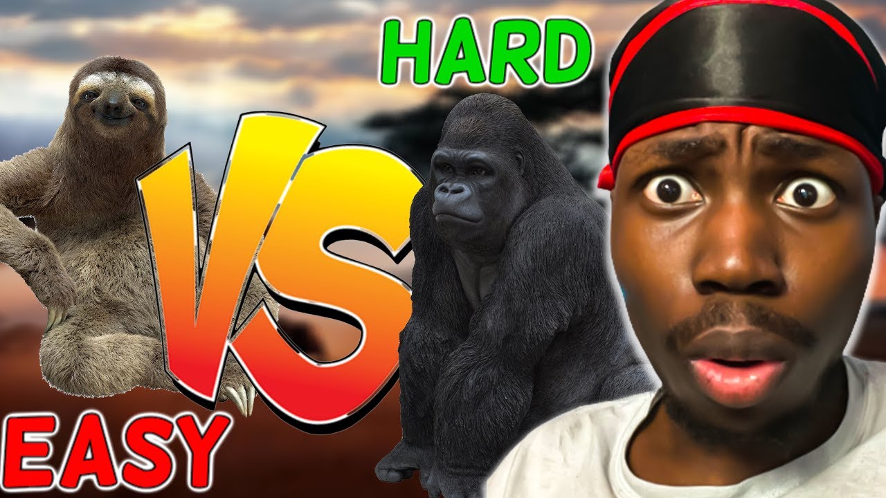 The EASIEST Vs The HARDEST Animal To 1V1