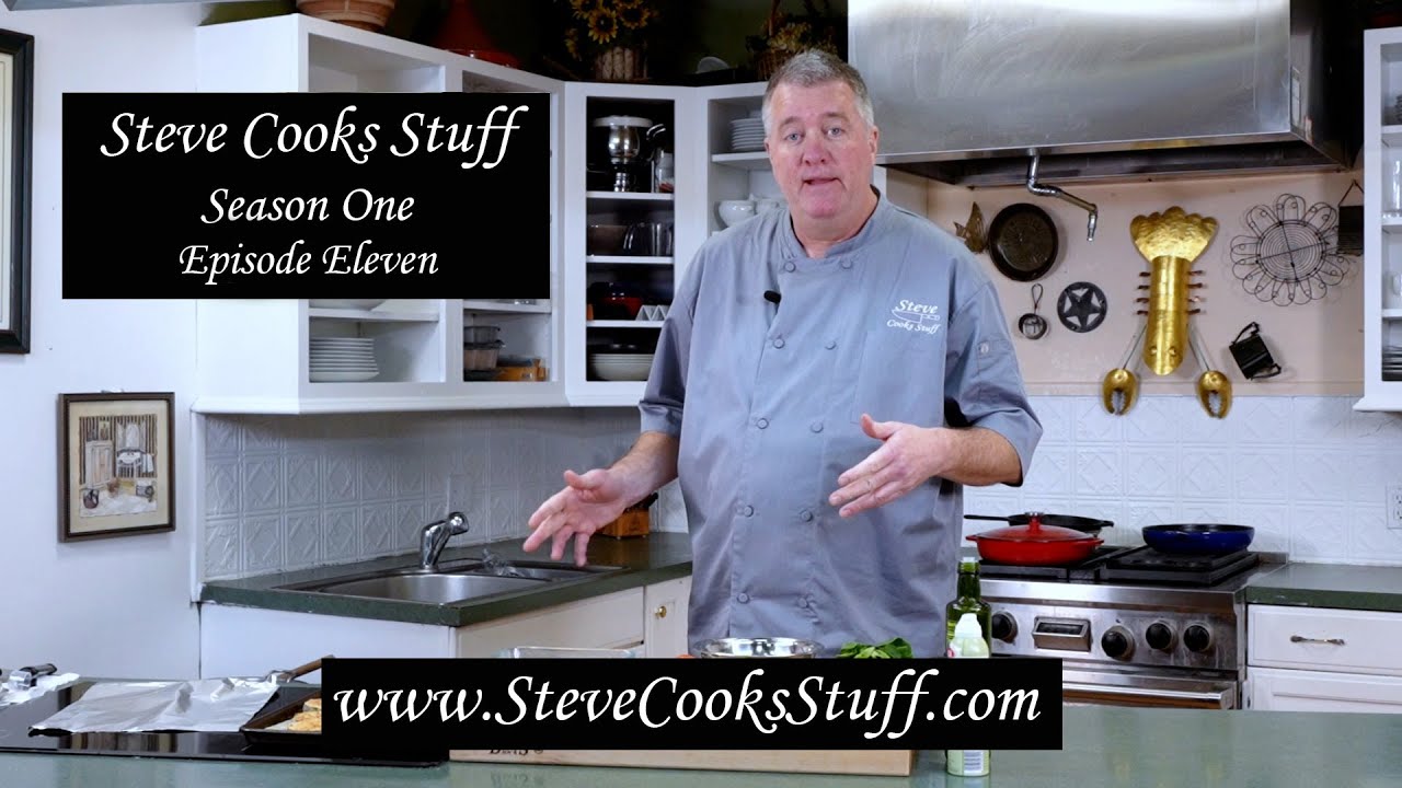 Steve Cooks Stuff | Next-Level Eggplant Parmesan | Lighter, Crunchier, Full of Flavor 